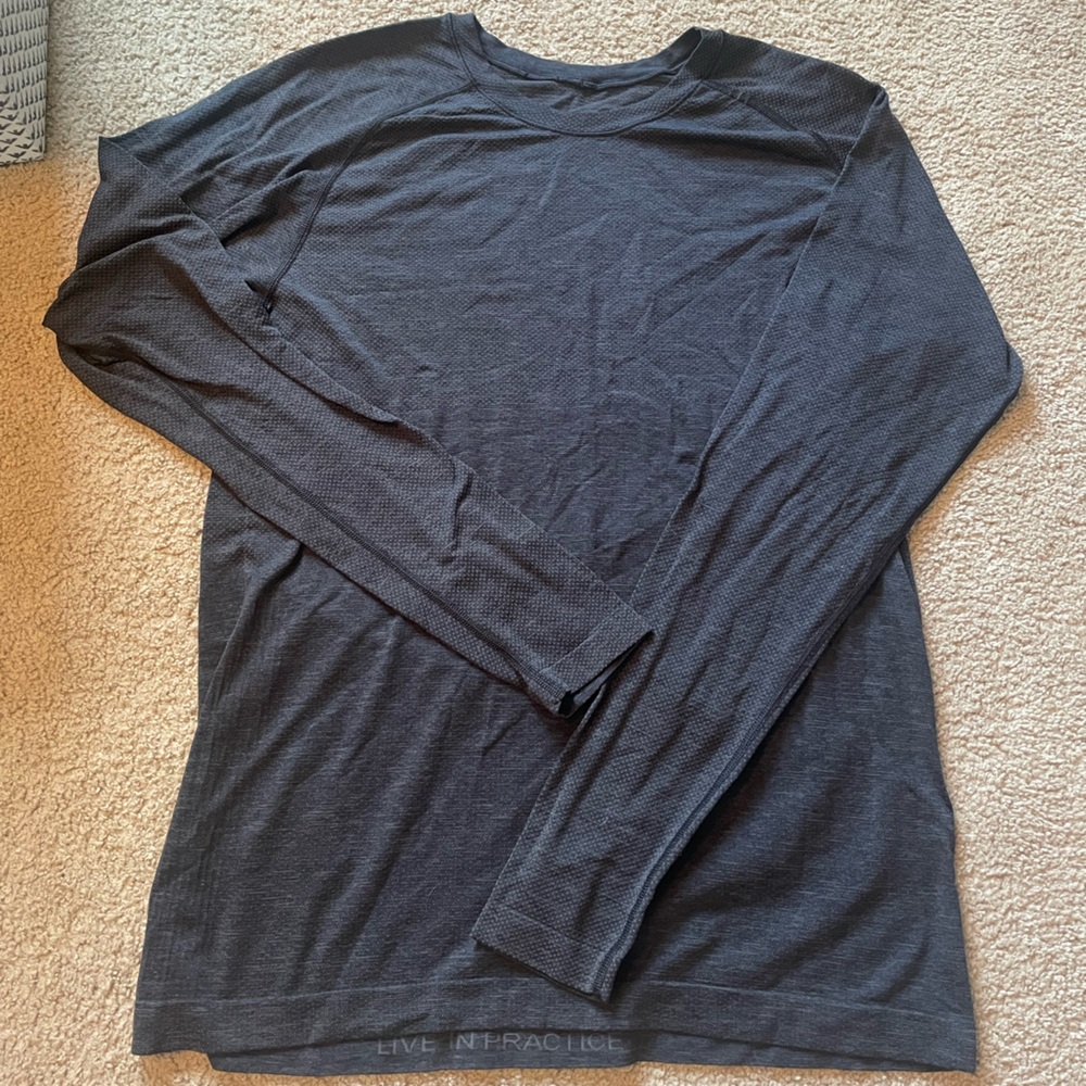 lululemon athletica Long Sleeve Tee - Dark Gray